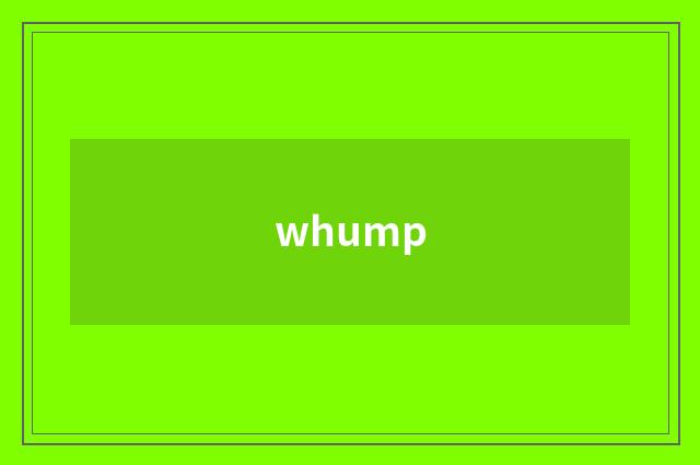 whump