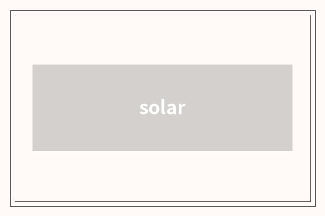 solar