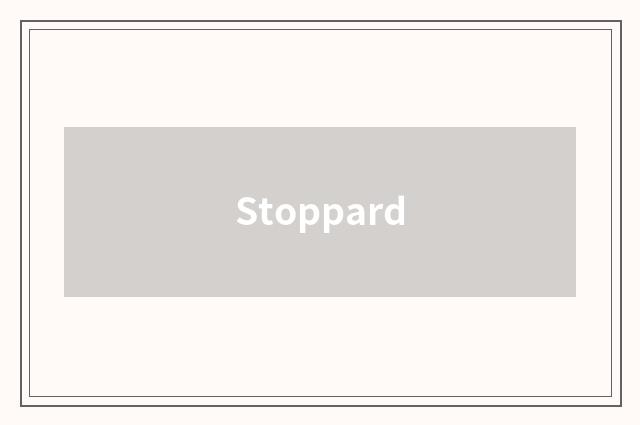 Stoppard