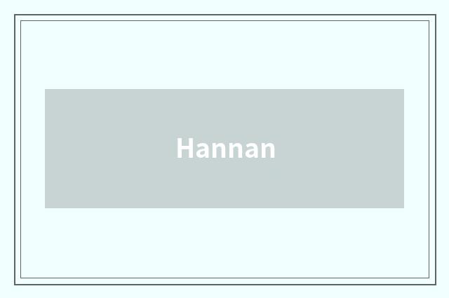 Hannan