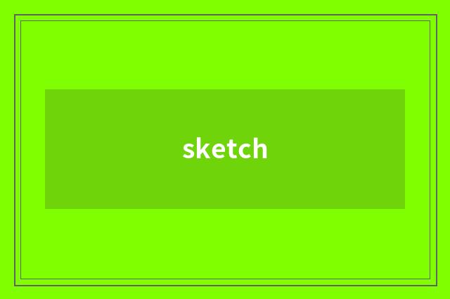 sketch