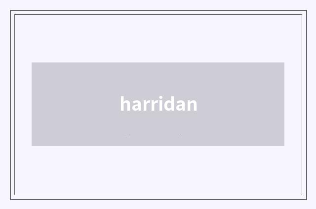 harridan
