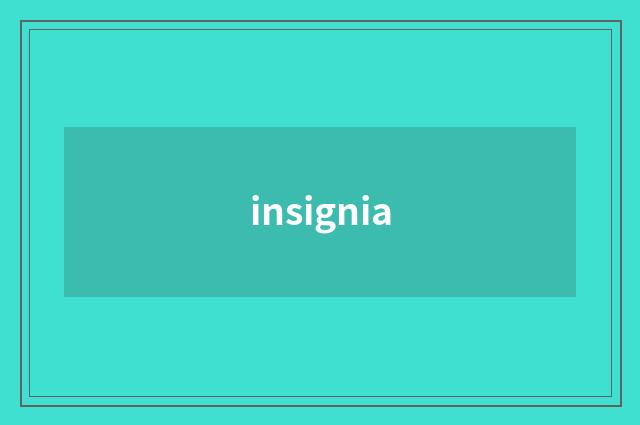 insignia