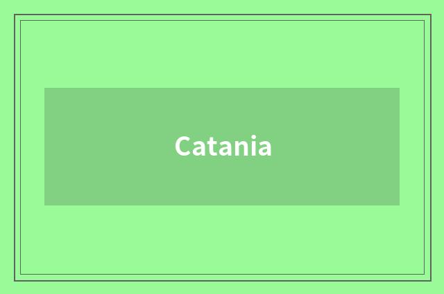 Catania