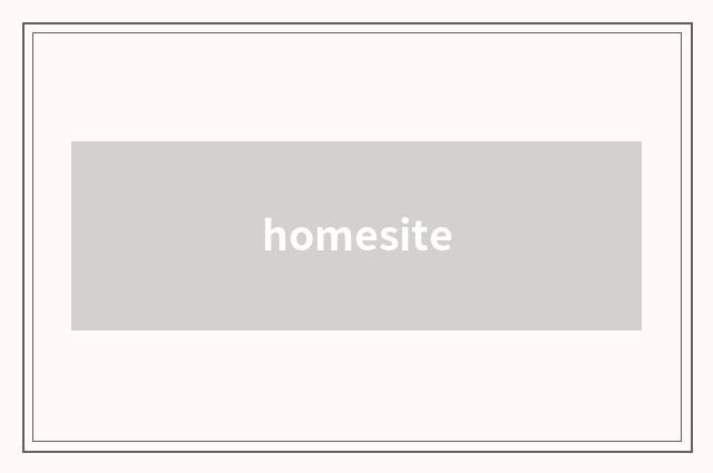 homesite
