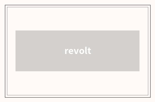revolt