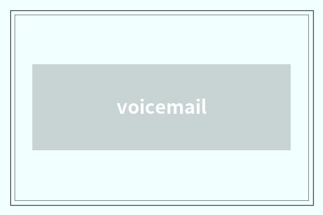 voicemail