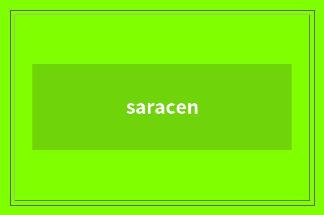 saracen