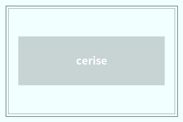 cerise