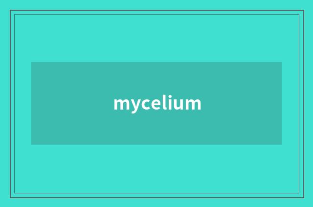 mycelium
