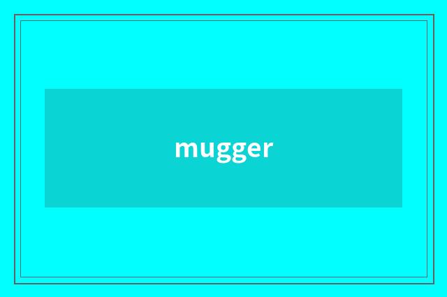 mugger