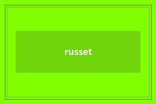 russet