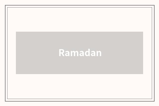 Ramadan