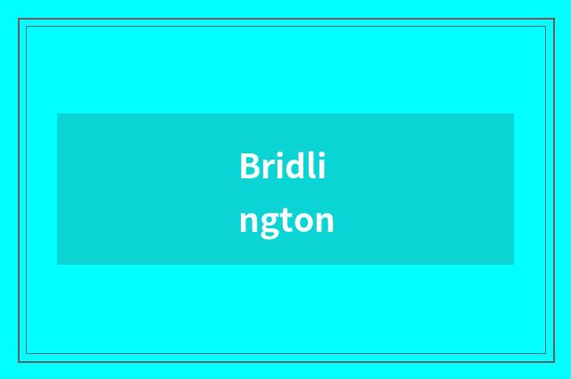 Bridlington