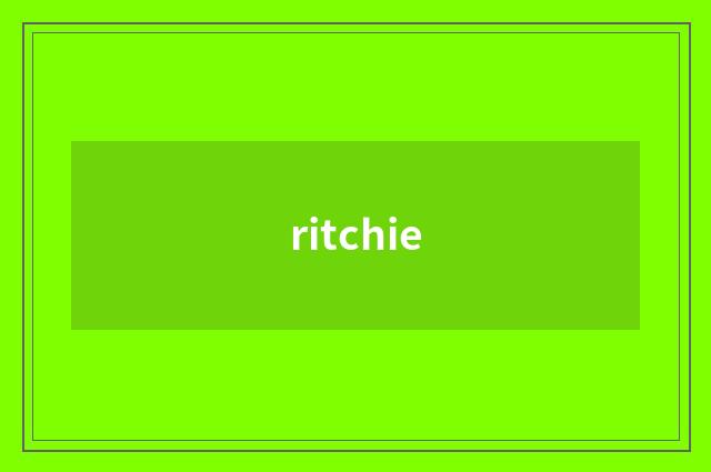 ritchie