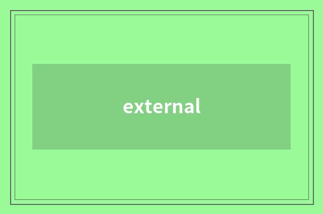 external
