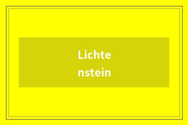 Lichtenstein