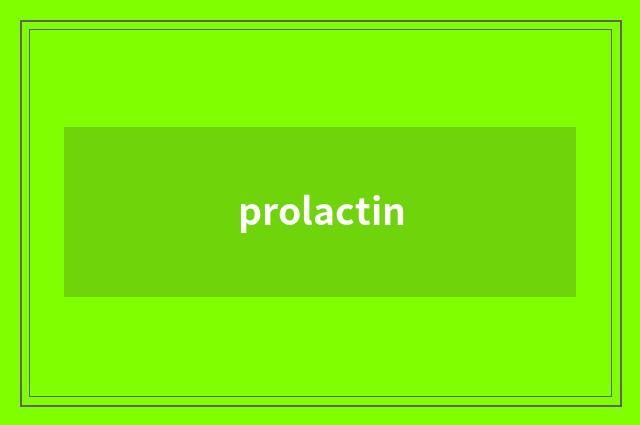 prolactin