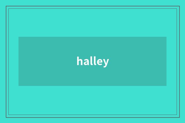 halley