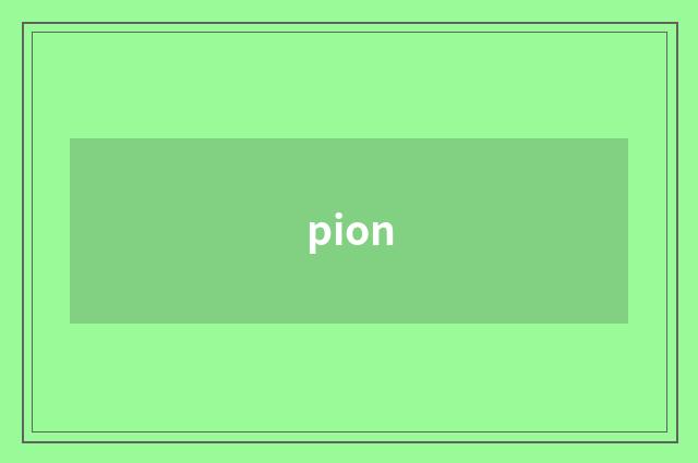 pion