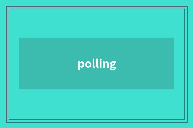polling
