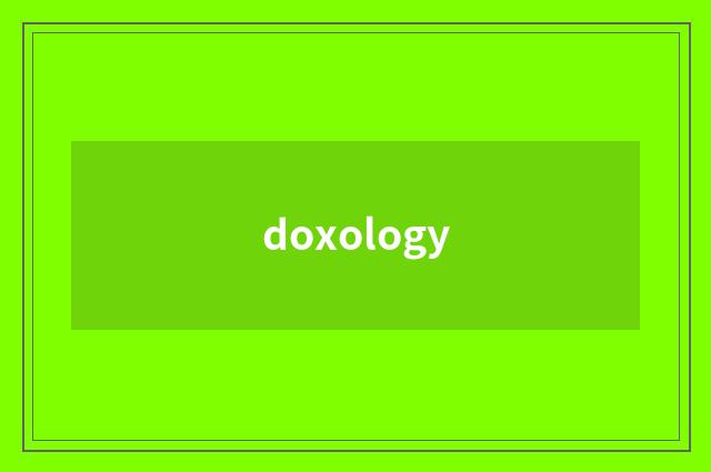 doxology