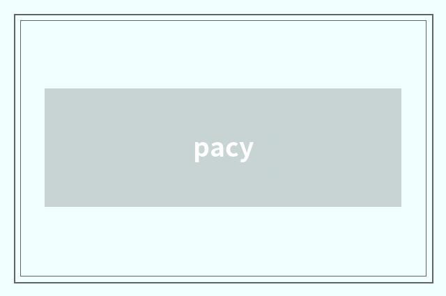 pacy
