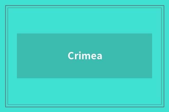 Crimea