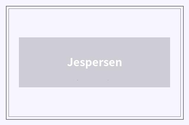 Jespersen