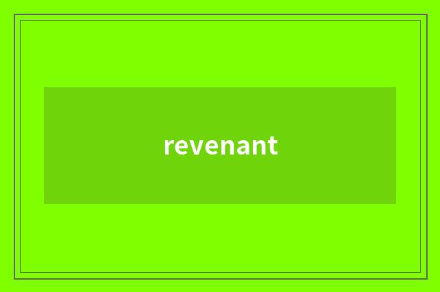 revenant