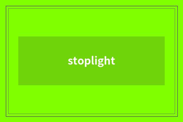 stoplight