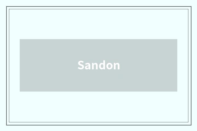 Sandon