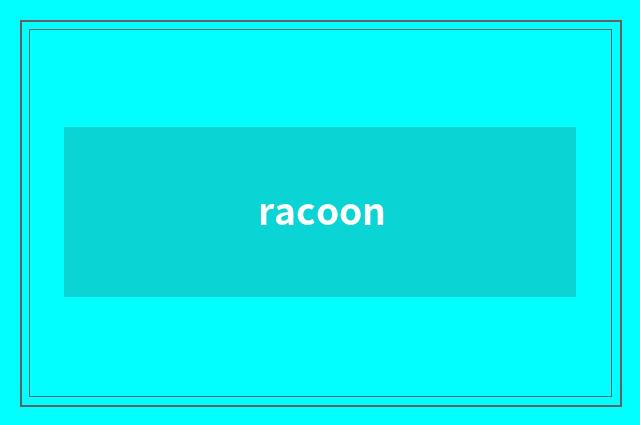 racoon