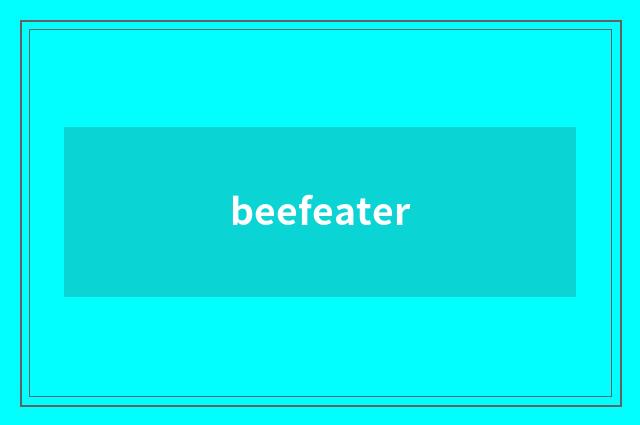beefeater