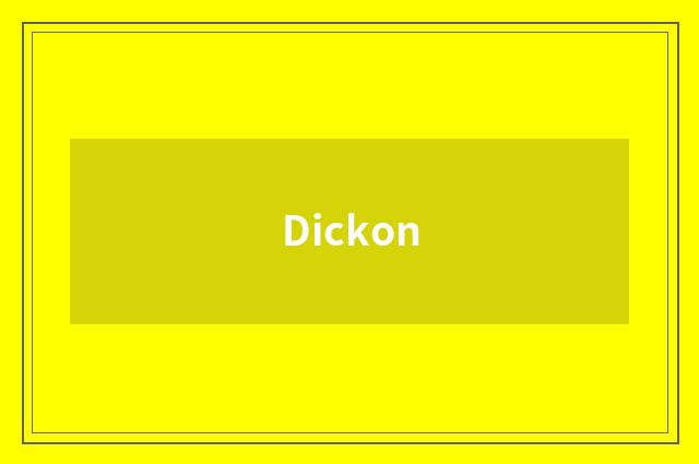 Dickon