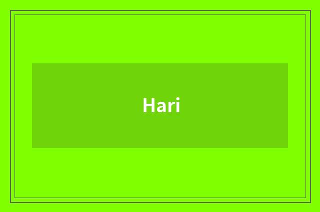 Hari