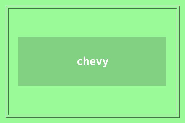 chevy