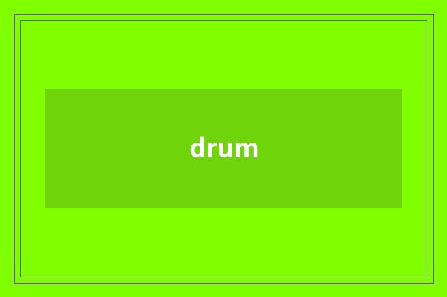 drum