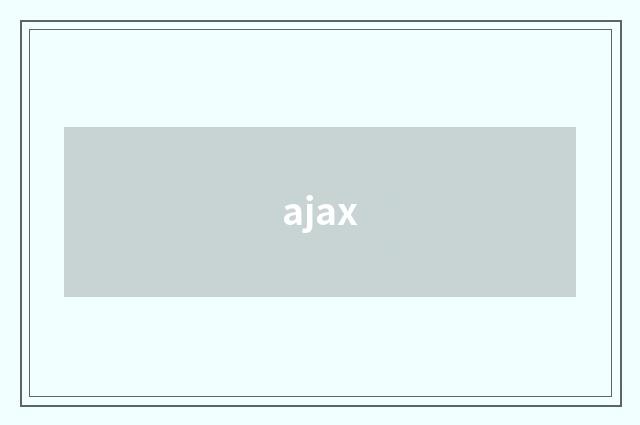 ajax