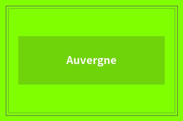 Auvergne