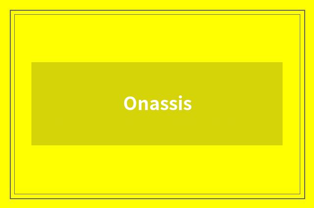 Onassis