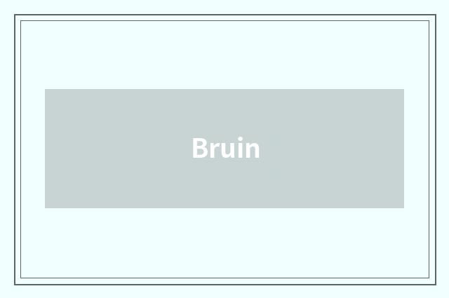 Bruin