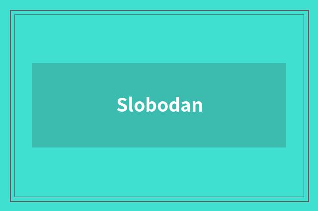Slobodan