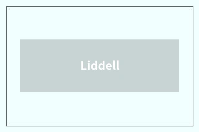 Liddell