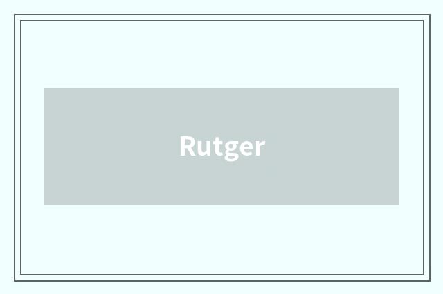 Rutger