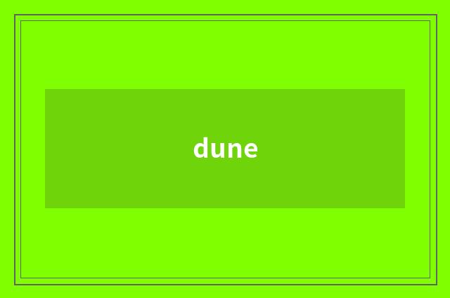 dune