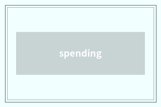 spending