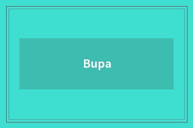 Bupa