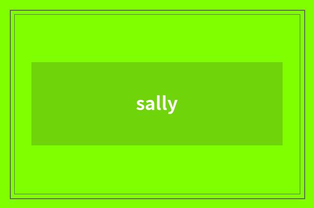 sally