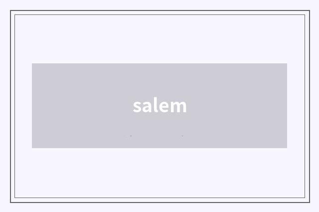 salem